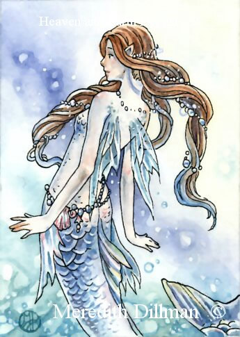 Shimmering Mermaid - Click Image to Close